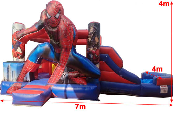 オーダーメイド 屋外・屋内 スパイダーマン 跳ね返り屋 ジャンプキャッスル