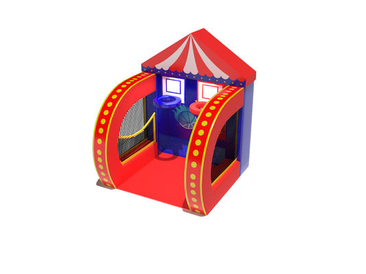 PVCタールイン 充気バスケットボールゲーム 公園のためのカーニバル活動