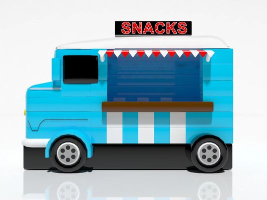 屋外 充氣型ゲーム 青い車 スナック 食料テント レンタル販売