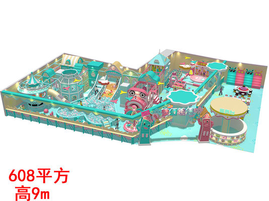 夢のテーマ ライト キッズ 柔らかい室内遊び場 色彩豊かな遊び場