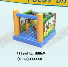 小型商用品 充気型サル 跳ね返し城 4*4*4m