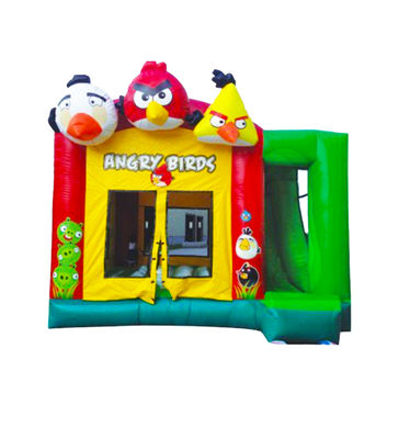 Angry Birds テーマ 充気式 ジャンピングキャッスル ダブルシューティング