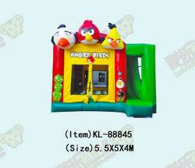 Angry Birds テーマ 充気式 ジャンピングキャッスル ダブルシューティング