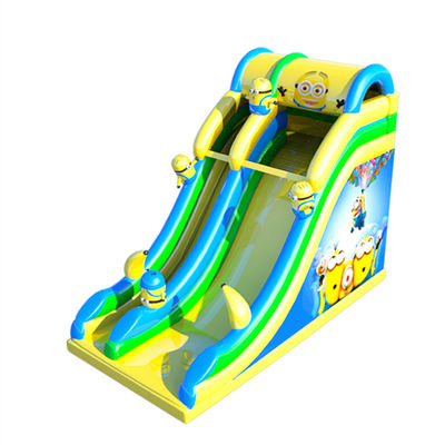 ミニオン 子供 遊び場 膨らませられる スリップ N スライド