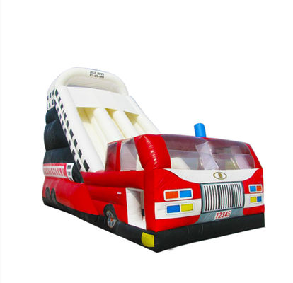 充電式スライドをカスタマイズします 消防車 テーマ 子供のためのパーティー