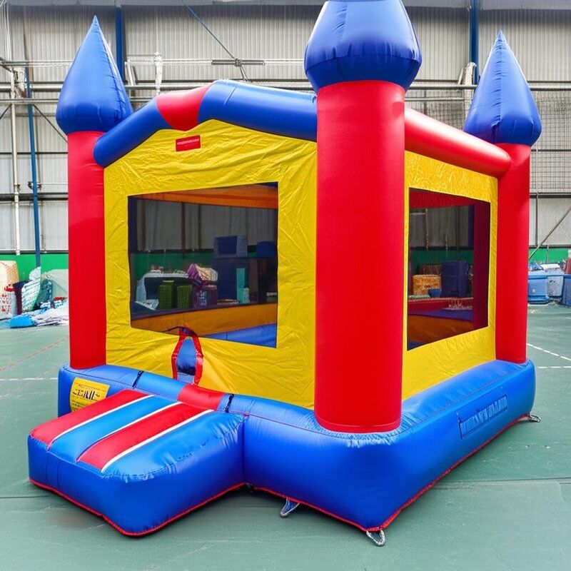 軽量で折りたたみ可能で、持ち運びが簡単です。インフレータブルキャッスルは複数の色があり、カスタムロゴを印刷できます。持ち運びと保管が簡単です。